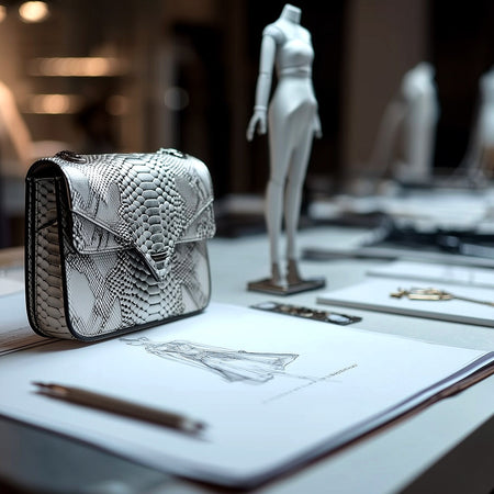 BAHD'OR TITANIUM BAG: wie die Dunkelheit der Nacht, zur stillvollen Lösung wurde.
