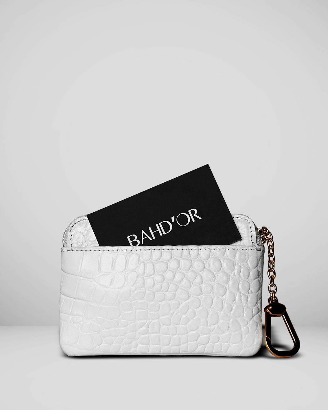 BAHD'OR BAHD'OR KEYCHAIN BAG WHITE