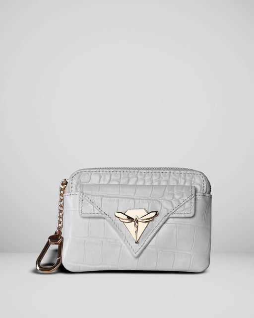 BAHD'OR BAHD'OR KEYCHAIN BAG WHITE
