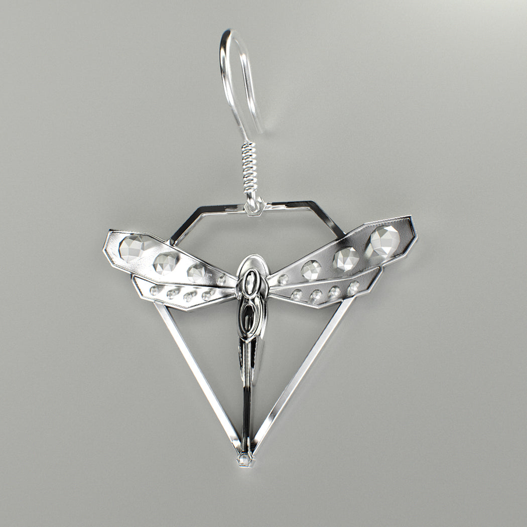 BAHD'OR DRAGONFLY OHRRINGE