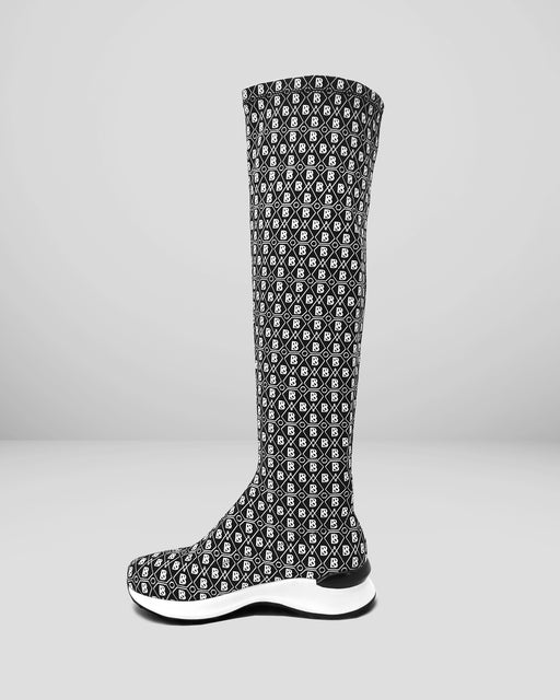 BAHD'OR OVERKNEE SNEAKER BLACK/WHITE