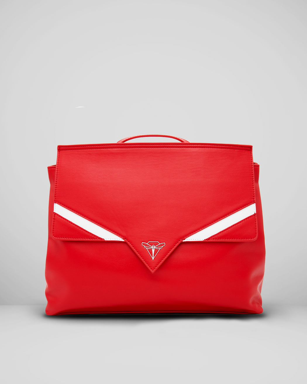 BAHD'OR TRINITY LAPTOP BAG SIGNAL RED