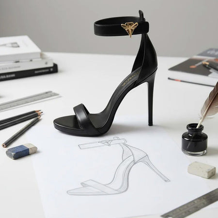 BAHD'OR Dragonfly Heels: Der Stilbruch, der zum Durchbruch wurde | Designer High Heels mit Klettverschluss
