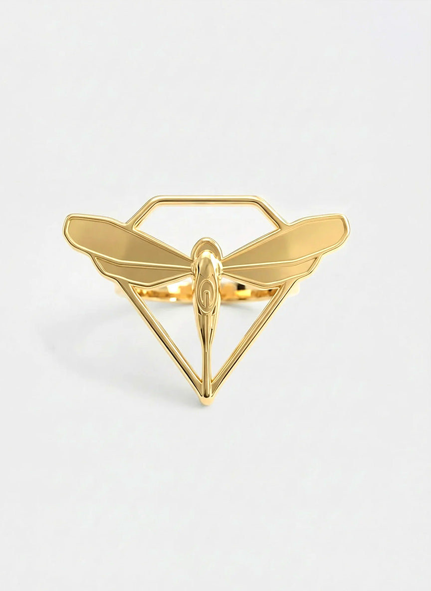 BAHD'OR DRAGONFLY SIGNATURE RING PURE
