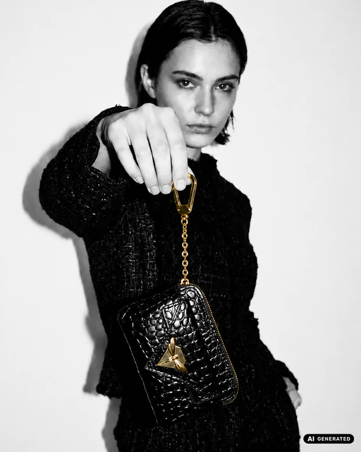BAHD'OR BAHD'OR KEYCHAIN BAG BLACK