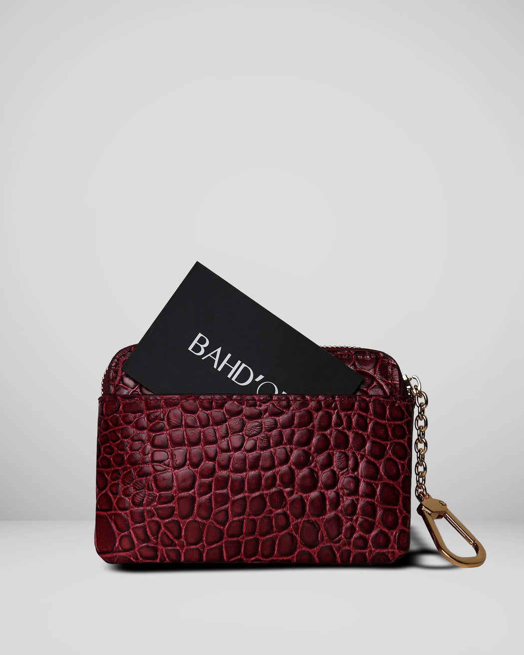 BAHD'OR KEYCHAIN BAG RED