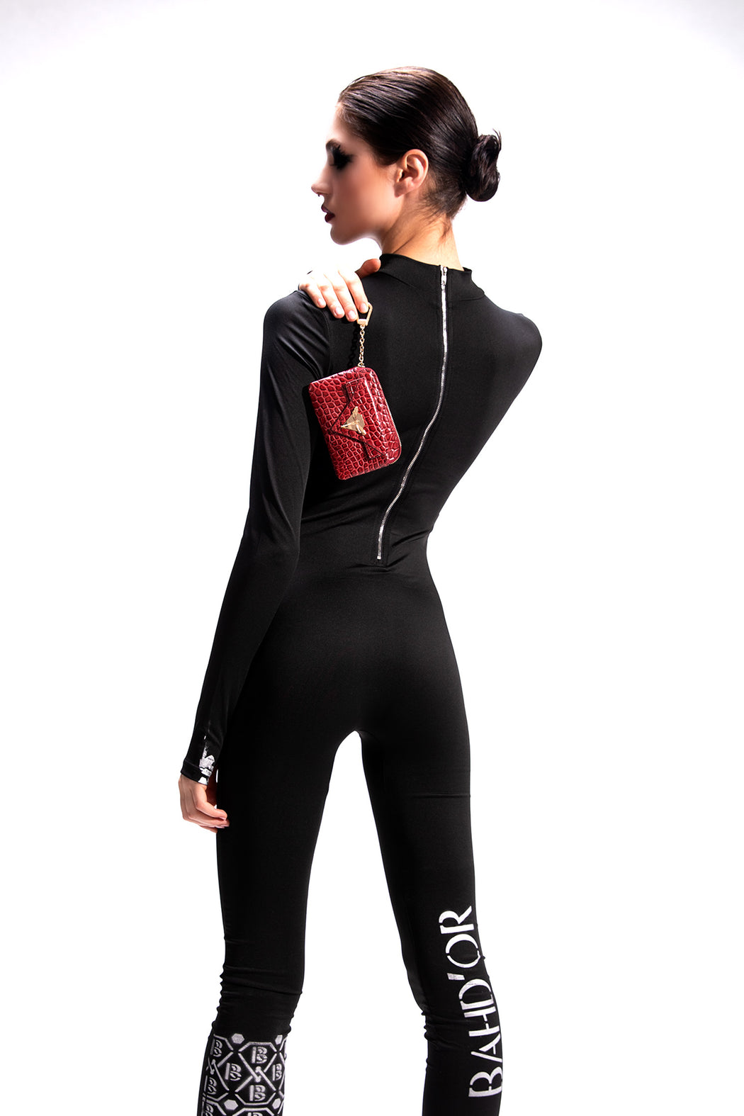 BAHD'OR KEYCHAIN BAG RED