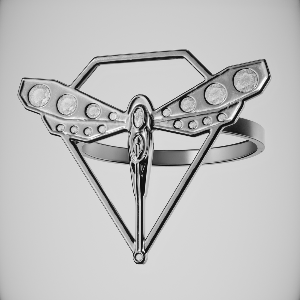 BAHD'OR DRAGONFLY SIGNATURE RING