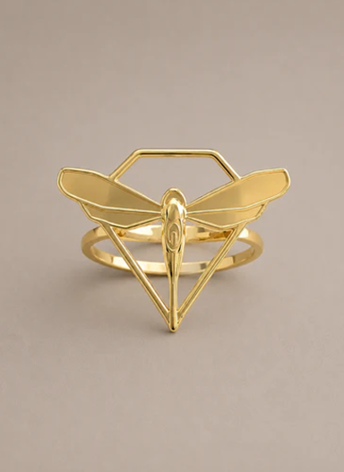 BAHD'OR DRAGONFLY SIGNATURE RING PURE