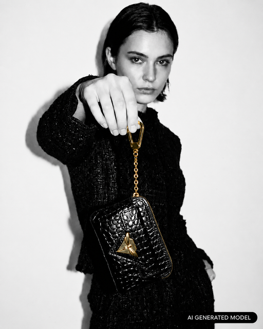 BAHD'OR BAHD'OR KEYCHAIN BAG BLACK
