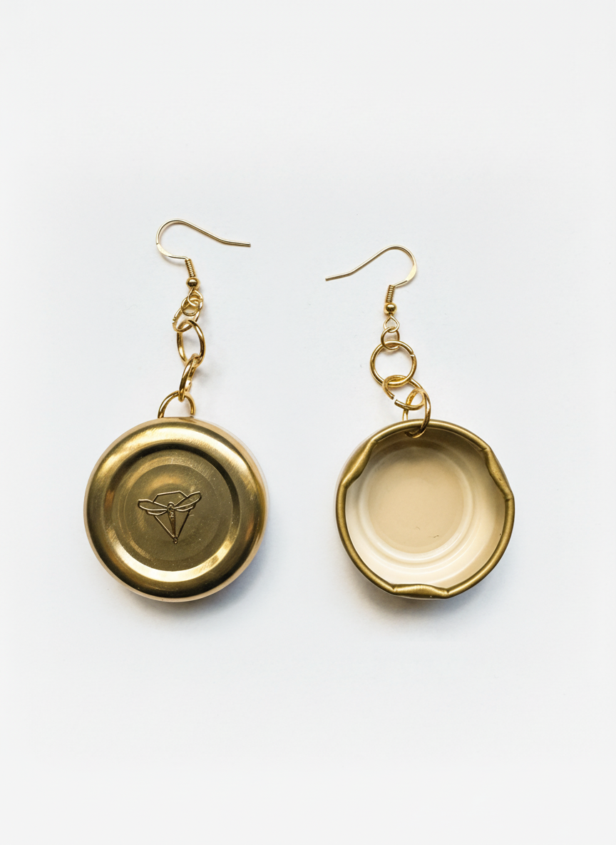 BAHD'OR TRASH EARRINGS