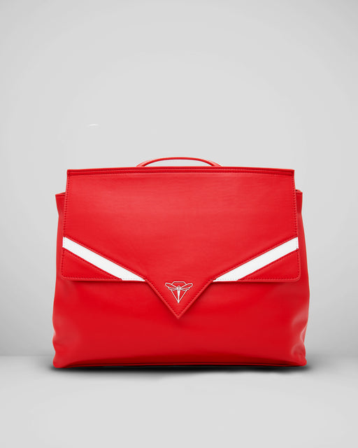BAHD'OR TRINITY LAPTOP BAG SIGNAL RED